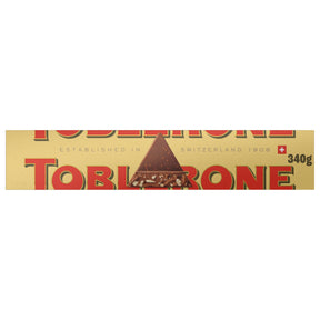 Toblerone Milk Chocolate With Honey & Almond Nougat 340 g