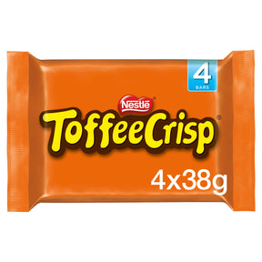 Toffee Crisp Milk Chocolate Bar Multi-Pack 38 g 4 Pack