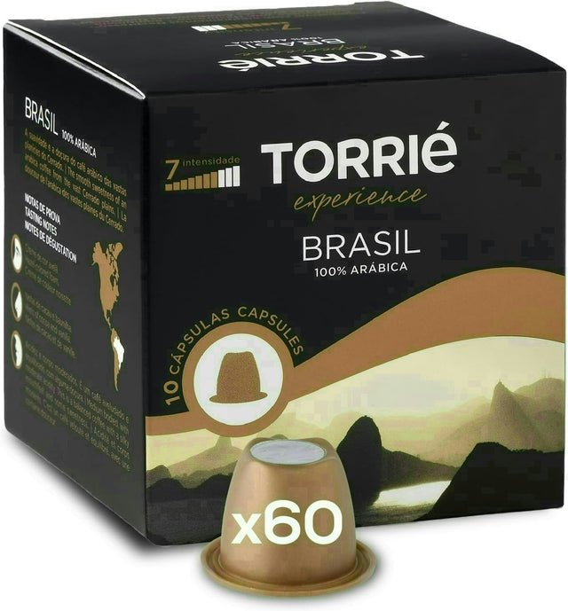 Torrie Brazil Nespresso Compatible Coffee Capsules 60 Pods
