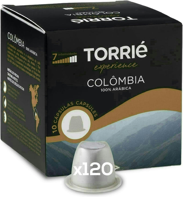 Torrie Colombia Nespresso Compatible Coffee Capsules 120 Pods