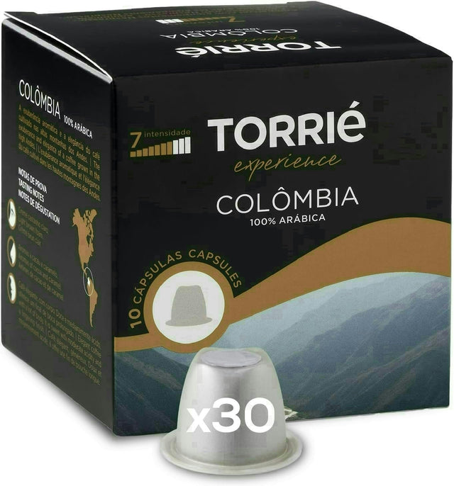 Torrie Colombia Nespresso Compatible Coffee Capsules 30 Pods