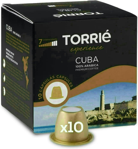 Torrie Cuba Nespresso Compatible Coffee Capsules 10 Pods