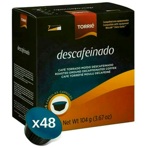 Torrie Decaf Dolce Gusto Compatible Decaffeinated Coffee Capsules 48 Pods