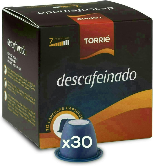 Torrie Decaf Nespresso Compatible Decaffeinated Coffee Capsules 30 Pods