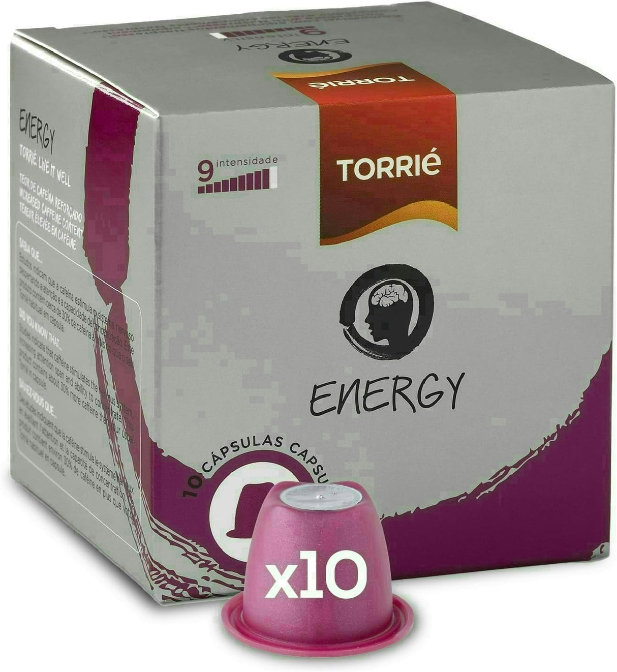 Torrie Energy Boost Coffee Nespresso Compatible Capsules 10 Pods
