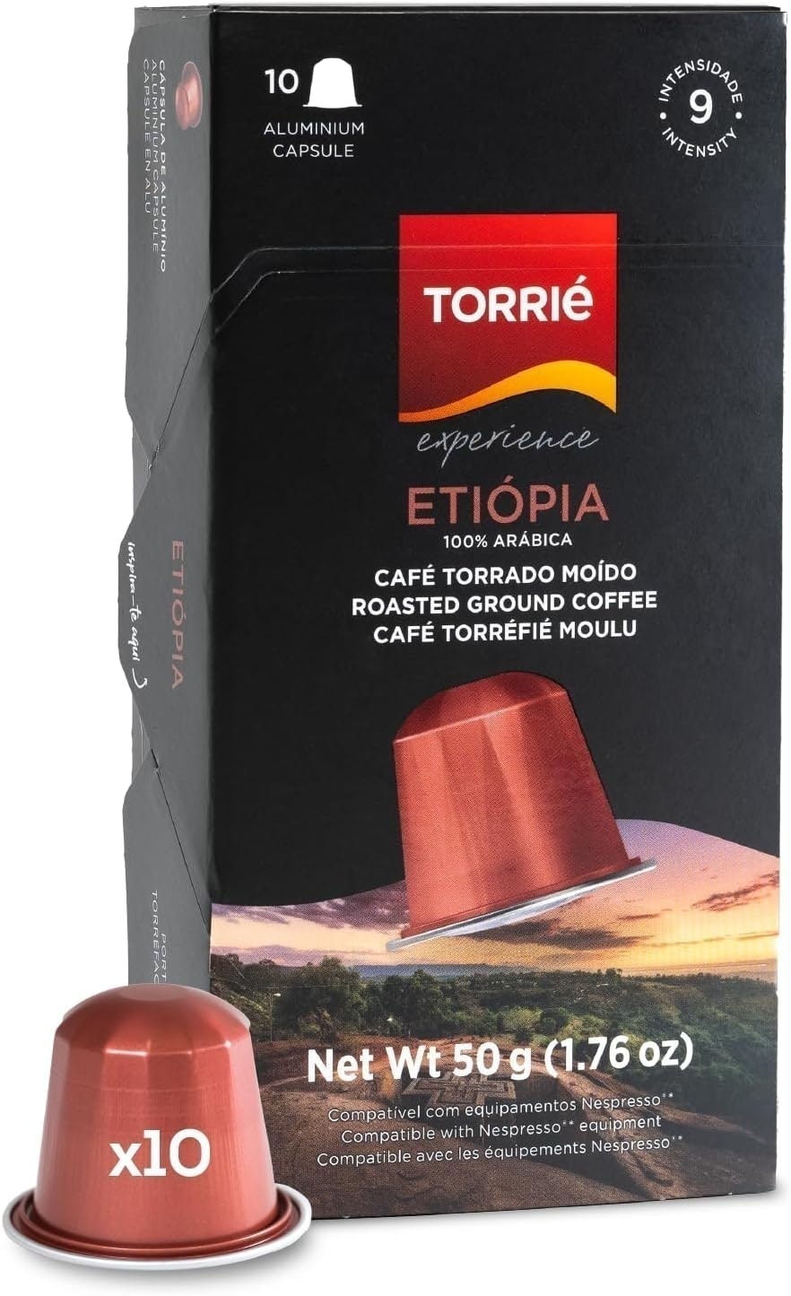 Torrie Ethiopia Aluminium Nespresso Compatible Coffee Capsules 10 Pods