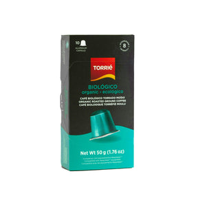 Torrie Organic Aluminium Nespresso Compatible Coffee Capsules 120 Pods