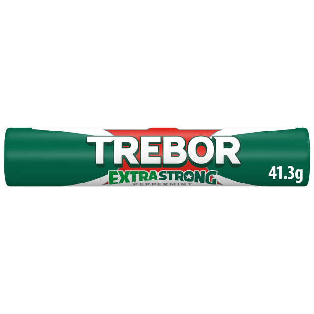 Trebor Extra Strong Peppermint Mints Roll 41.3 g