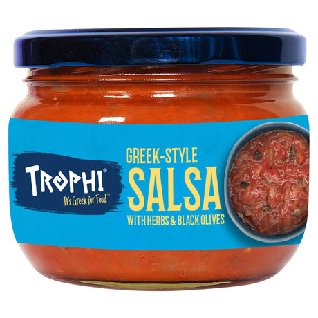 Trophi Greek Style Salsa With Herbs & Black Olives 200 g