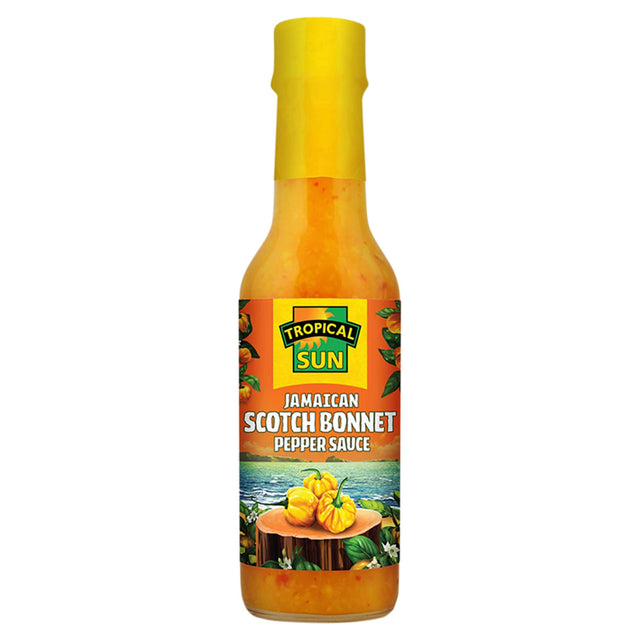 Tropical Sun Jamaican Scotch Bonnet Pepper Sauce 142 ml