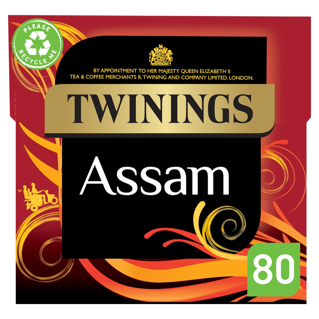 Twinings Assam Tea Bags 80S 200 g