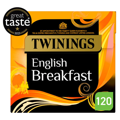 Twinings English Breakfast Tea Bags 120 Pack 300 g