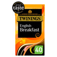 Twinings English Breakfast Tea Bags 40 Pack 100 g