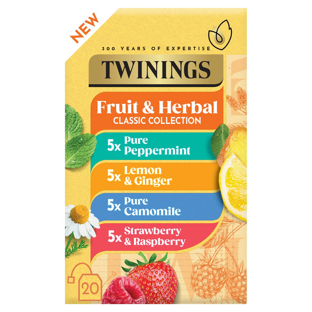 Twinings Fruit & Herbal Collection 20 Tea Bags 35 g