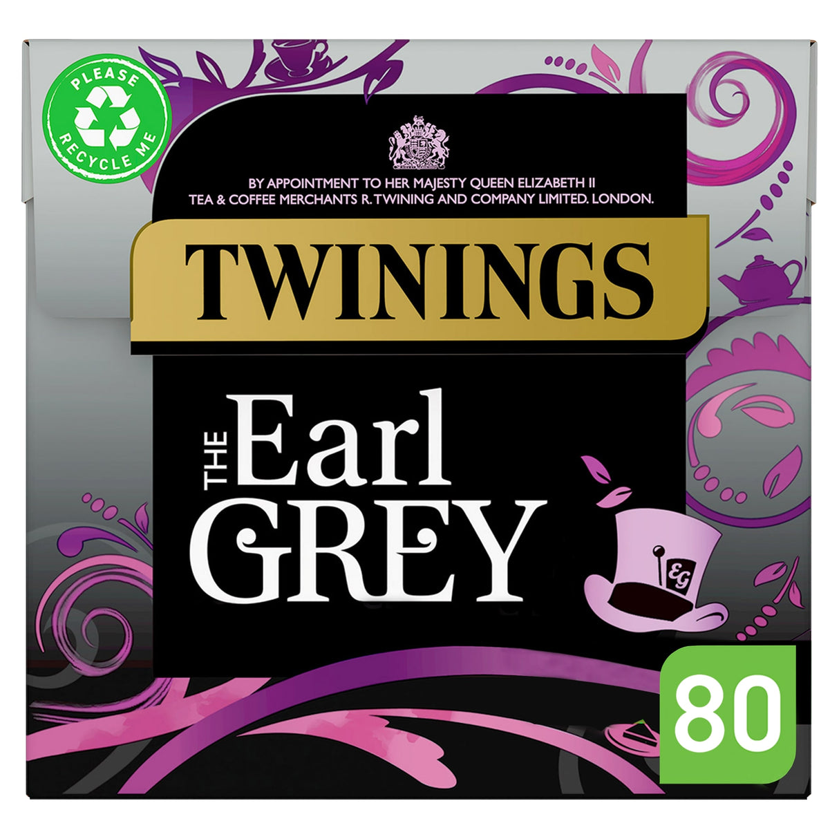 Twinings The Earl Grey Tea Bags 80 Pack 200 g