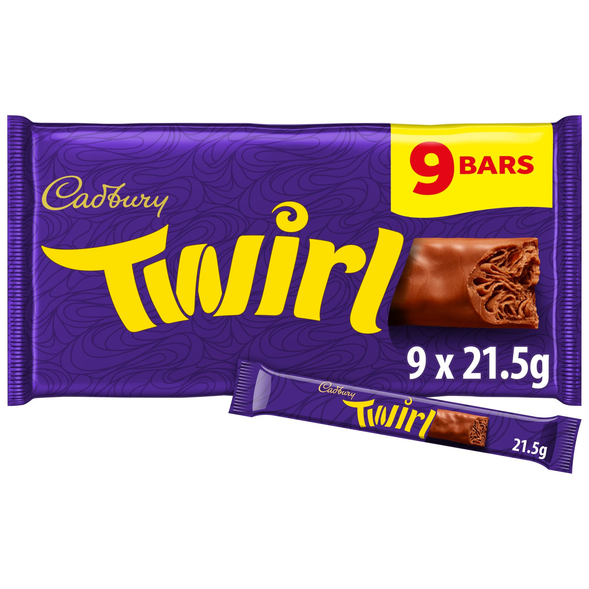 Twirl Chocolate Bar 9 Pack Multi-Pack 193.5 g
