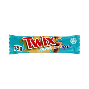 Twix Xtra Salted Caramel Twin Bars 75 g