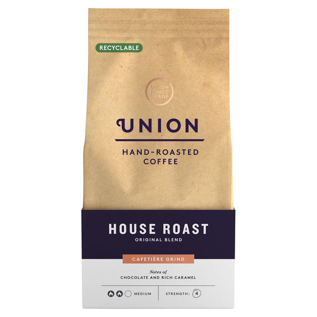 Union House Roast Cafetiere Grind Coffee 200 g