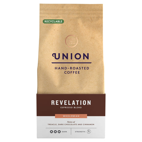 Union Revelation Espresso Wholebean Coffee 200 g