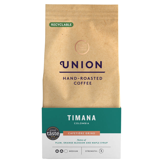 Union Timana Cafetiere Grind Coffee 200 g