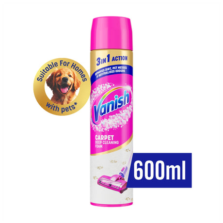 Vanish Gold Carpet Cleaner Foam 600 ml
