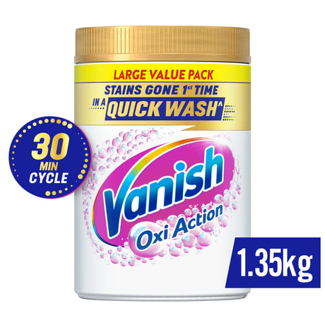 Vanish Gold Oxi Stain Remover White Powder 1.35 kg