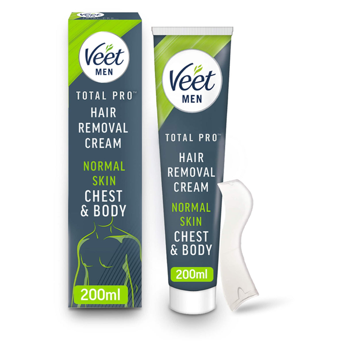 Veet Men Hair Removal Cream Chest & Body Normal Skin 200 ml