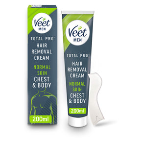 Veet Men Hair Removal Cream Chest & Body Normal Skin 200 ml