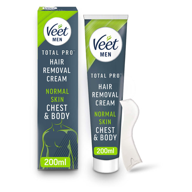 Veet Men Hair Removal Cream Chest & Body Normal Skin 200 ml
