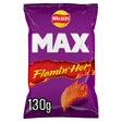 Walkers Max Extra Flamin' Hot Potato Crisps 130 g