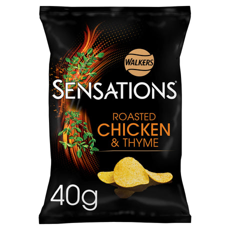 Walkers Sensations Chicken & Thyme Grab Bag Crisps 40 g