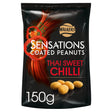 Walkers Sensations Coated Peanuts Thai Sweet Chilli 150 g