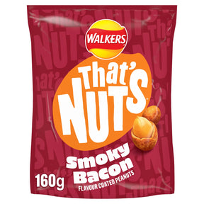Walkers Thats Nuts Smoky Bacon 160 g