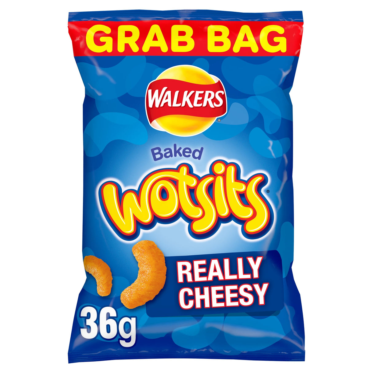 Walkers Wotsits Cheese Grab Bag Crisps 36 g