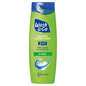 Wash & Go Universal 2 in 1 Shampoo & Conditioner 200 ml