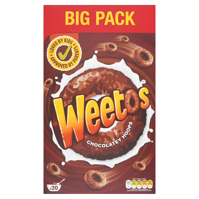 Weetos Chocolatey Hoops Cereal 600 g
