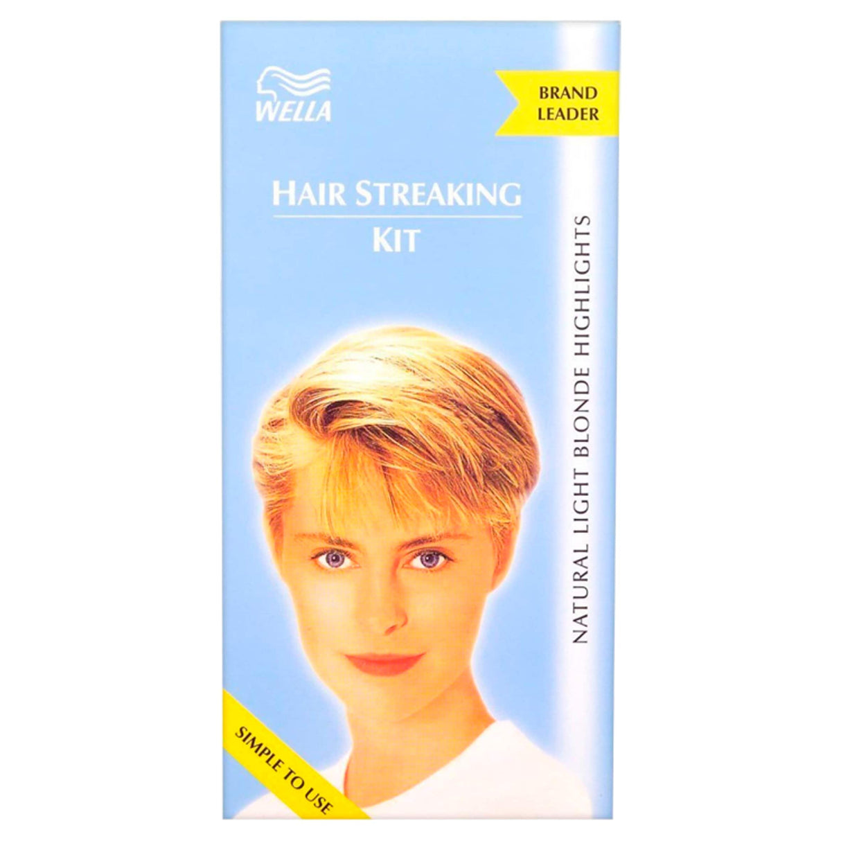 Wella Hair Streaking Kit Natural Light Blonde Highlights Hair Dye