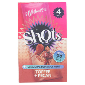 Whitworths Toffee & Pecan Shots 4 x 25 g