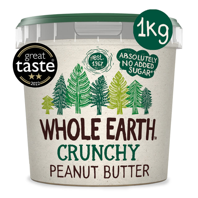 Whole Earth Crunchy Peanut Butter 1 kg