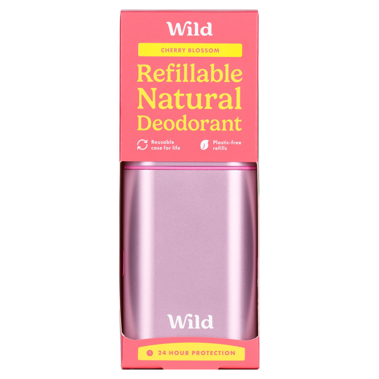 Wild Cherry Blossom Refillable Natural Deodorant Starter Pack