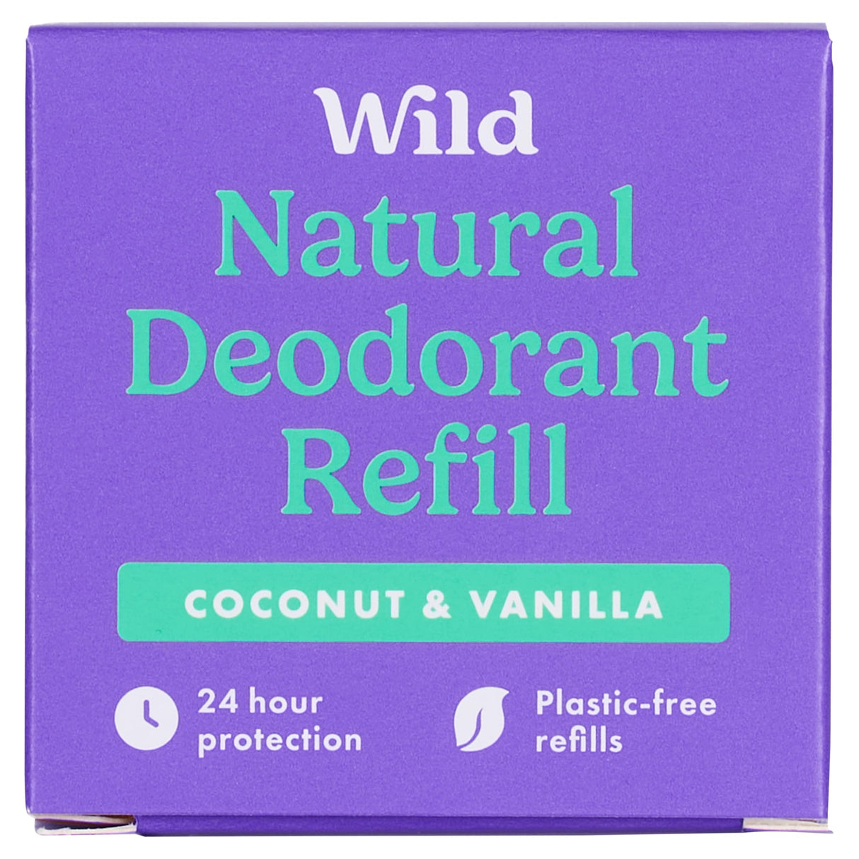 Wild Natural Deodorant Refill Coconut & Vanilla 40 g