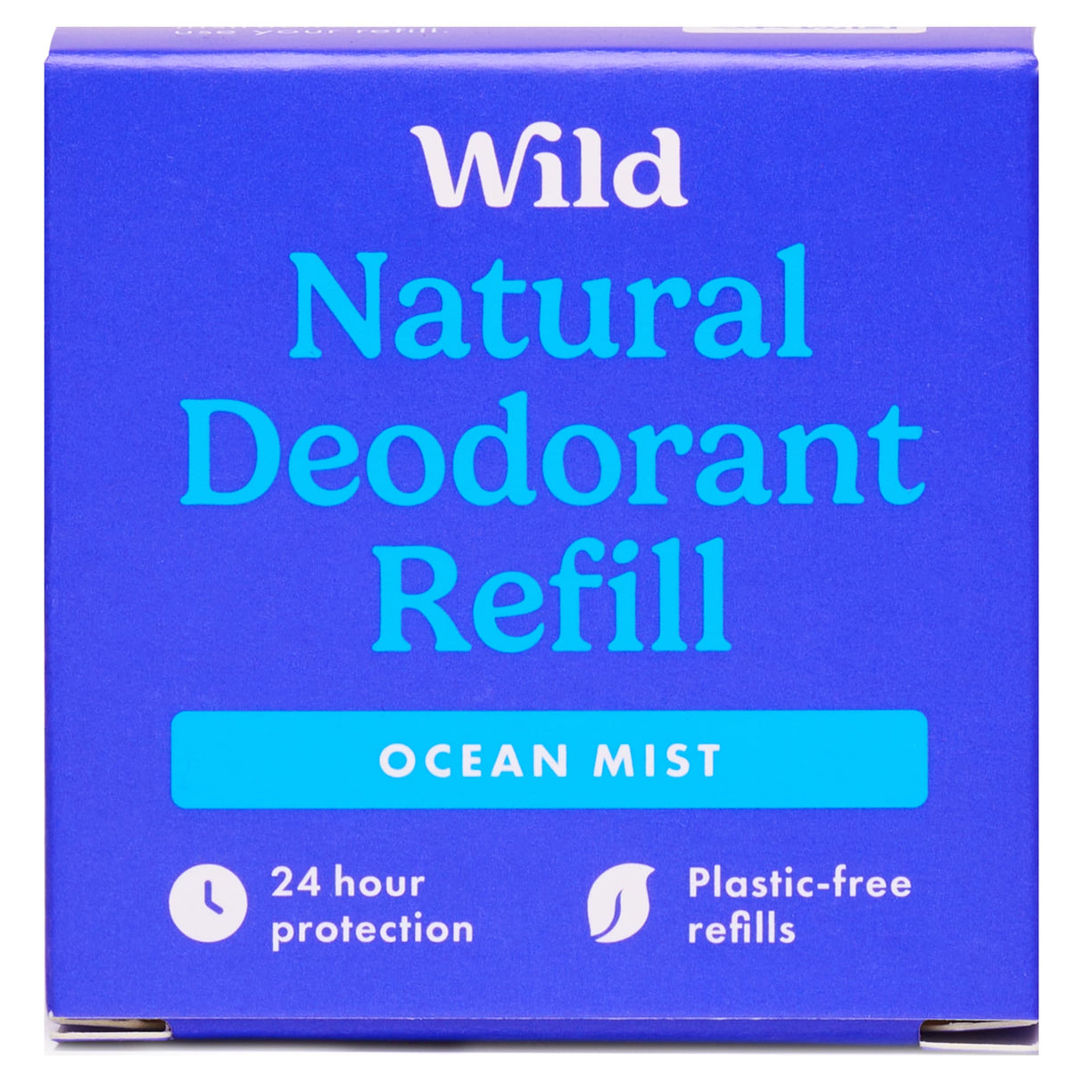 Wild Natural Deodorant Refill Ocean Mist 40 g