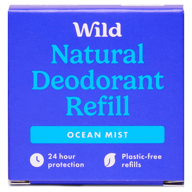 Wild Natural Deodorant Refill Ocean Mist 40 g