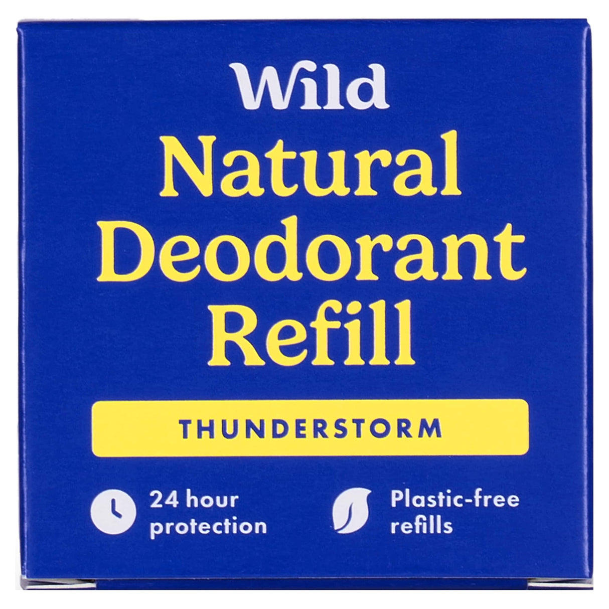 Wild Natural Deodorant Refill Thunderstorm 40 g