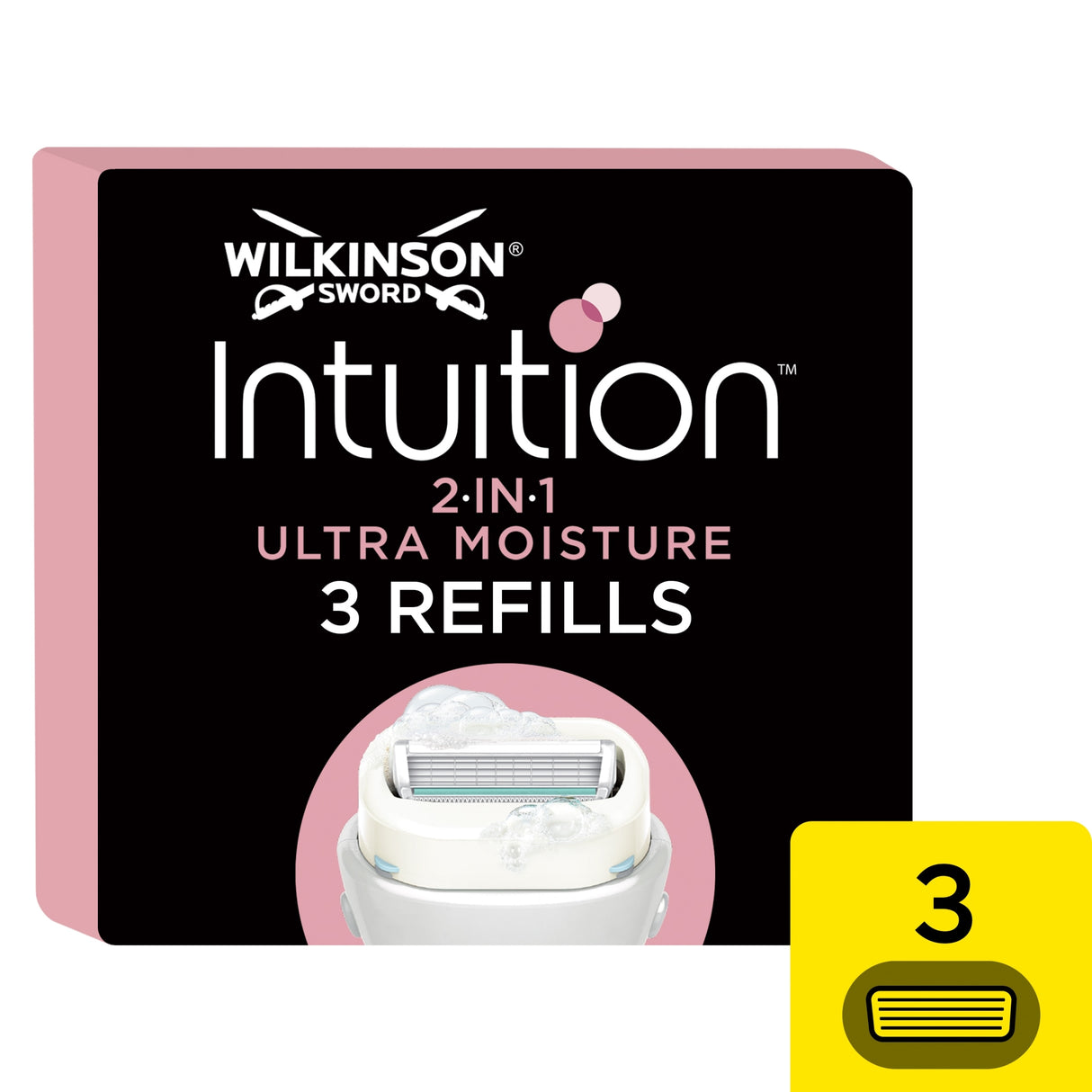 Wilkinson Sword Intuition Ultra Razor Blades 3 Pack