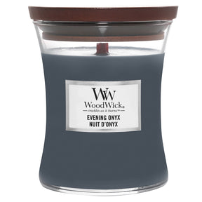 Woodwick Evening Onyx Medium Hourglass Candle 275 g
