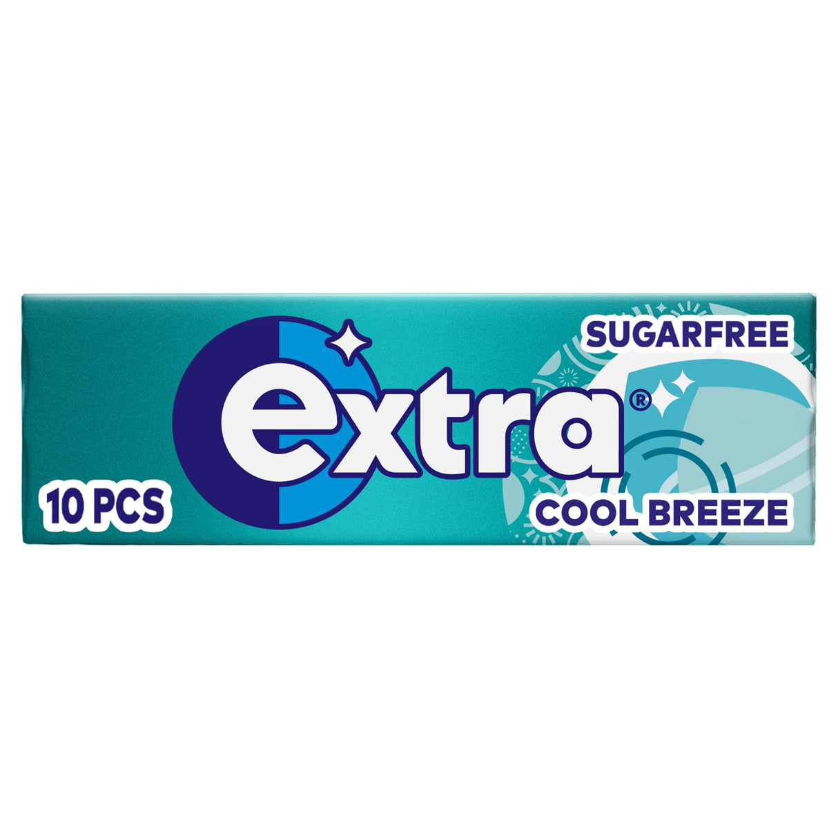 Wrigley's Extra Cool Breeze Sugar-Free Chewing Gum 10 Pieces