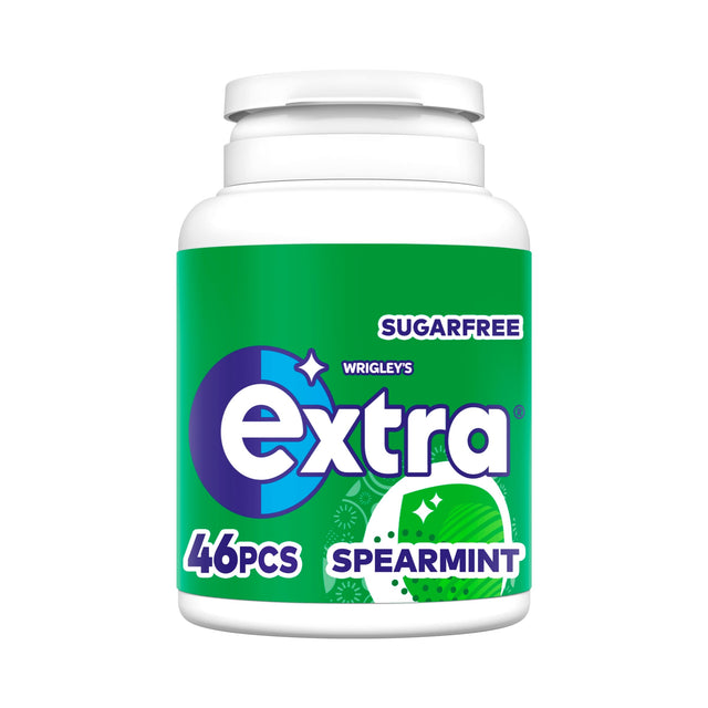 Wrigley's Extra Spearmint Sugar Free Chewing Gum 46 Pieces 64 g