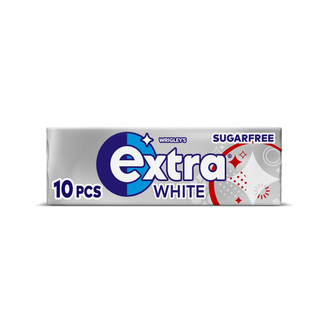 Wrigley's Extra White Sugar-Free Chewing Gum 10 Pieces