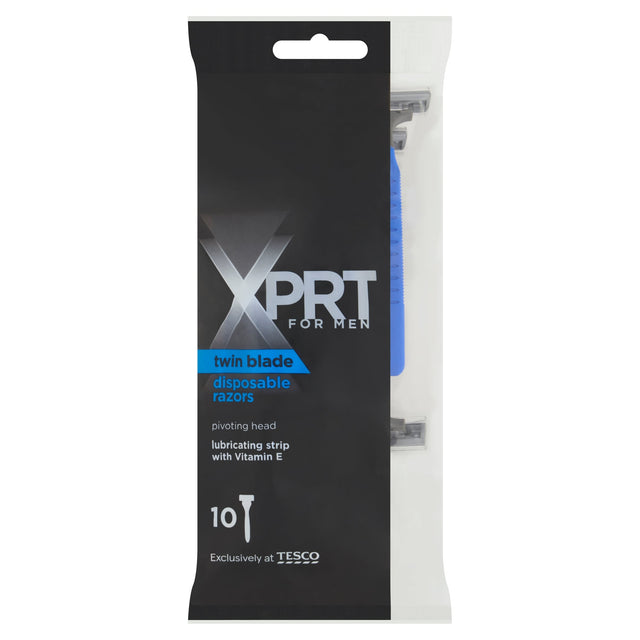 Xprt For Men 2 Blade Disposable Razors 10 Pack